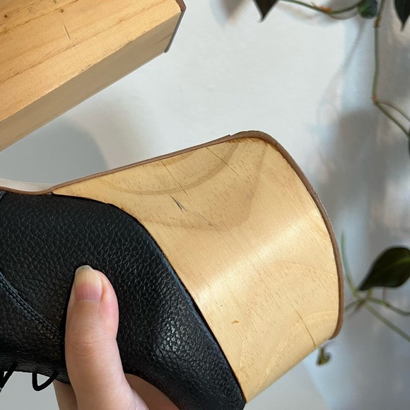 ❌SOLD❌Deandri Tequila Leather Platform Boots - Picture 6 of 8